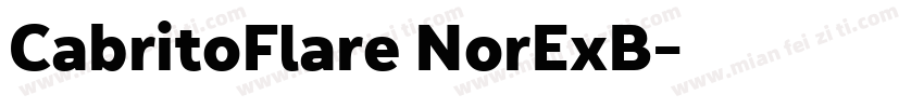 CabritoFlare NorExB字体转换